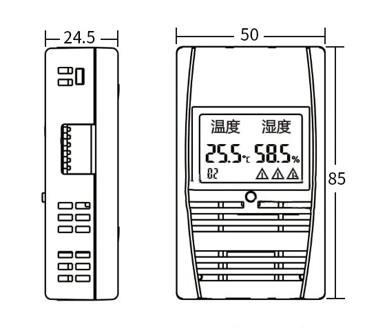 SPD-HT485_B機(jī)架溫濕度傳感器,機(jī)架溫濕度傳感器